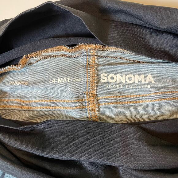 Sonoma Size 4 Denim Maternity Jegging - Picture 5 of 7